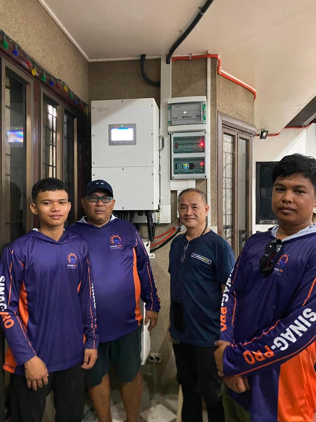 SINAG-PRO team with customers